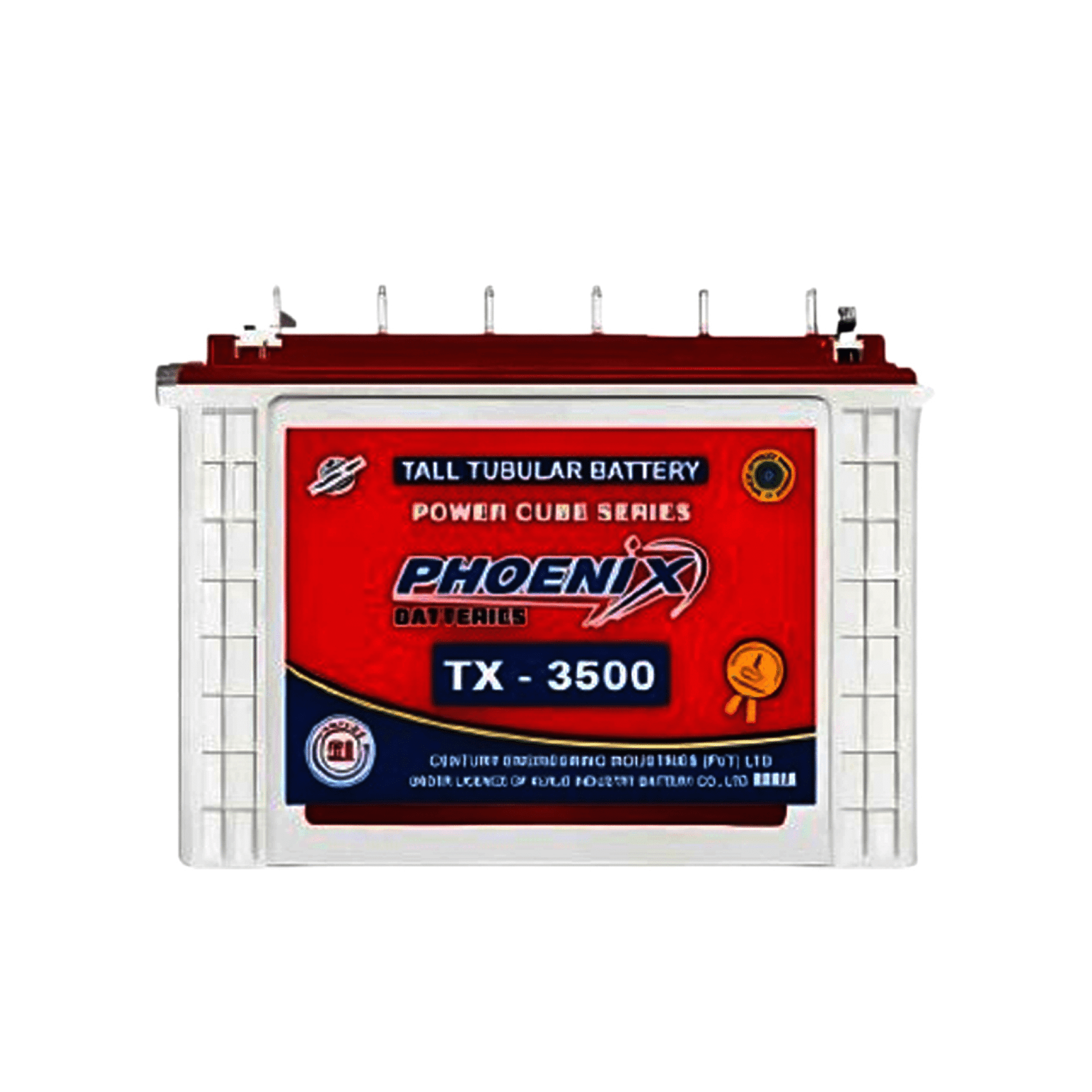 TX 3500-02 Phoenix Battery TX 3500 280 AH 9 Plates Tubular - Image 1